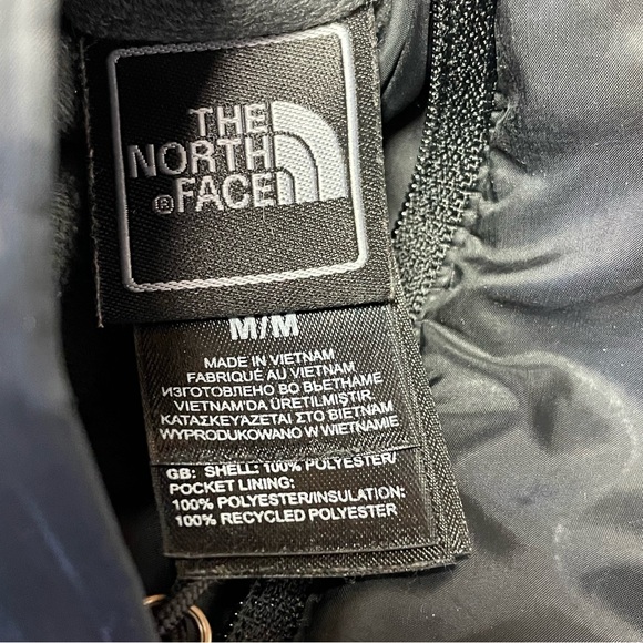 The North Face Mossbud Insulated Reversible Jacket Coat Women's Medium Black - Picture 11 of 16